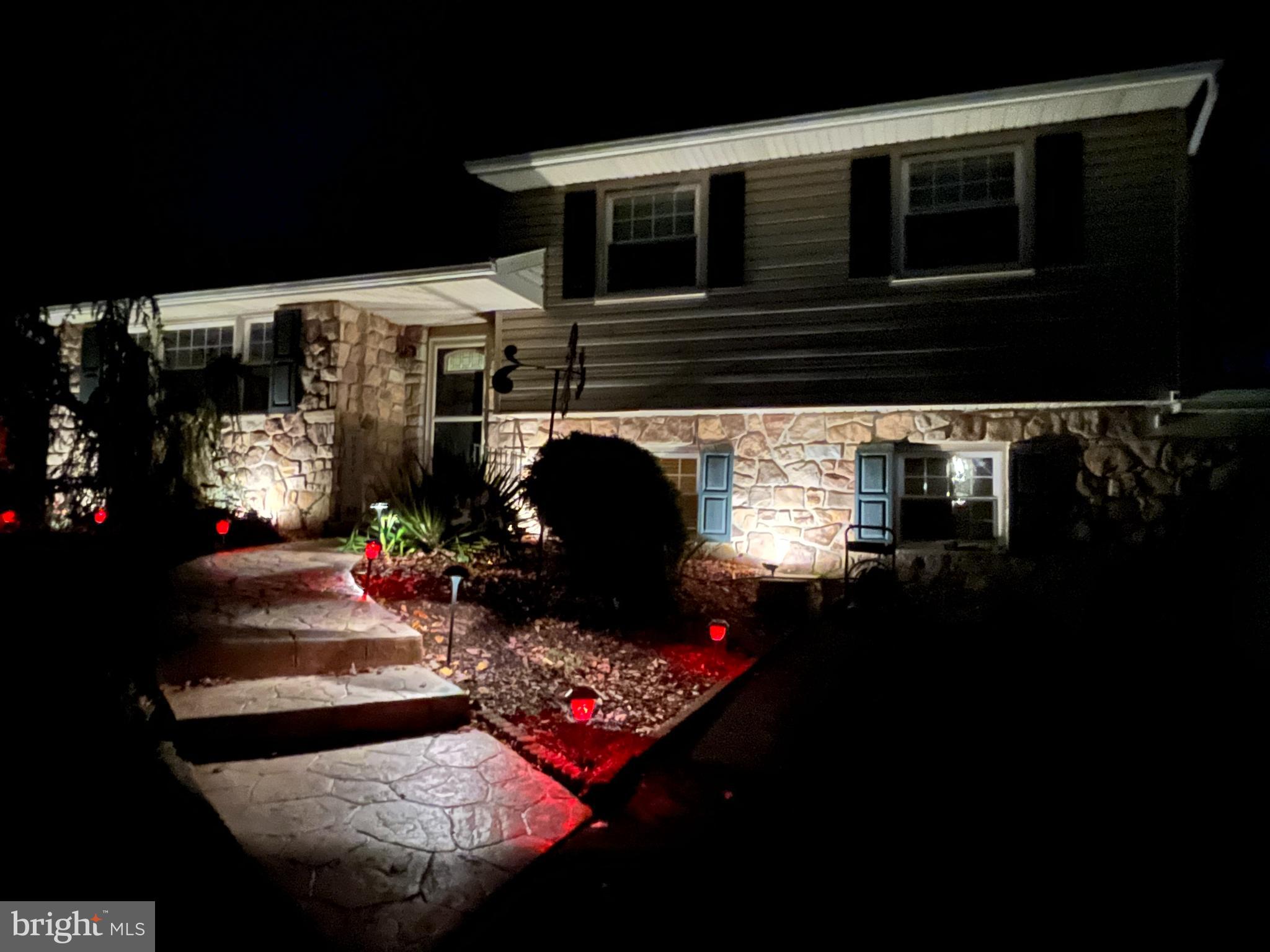 441 Hightop Road West Chester, PA 19380 - Photo 10 of 35 Bright walkway in the evening