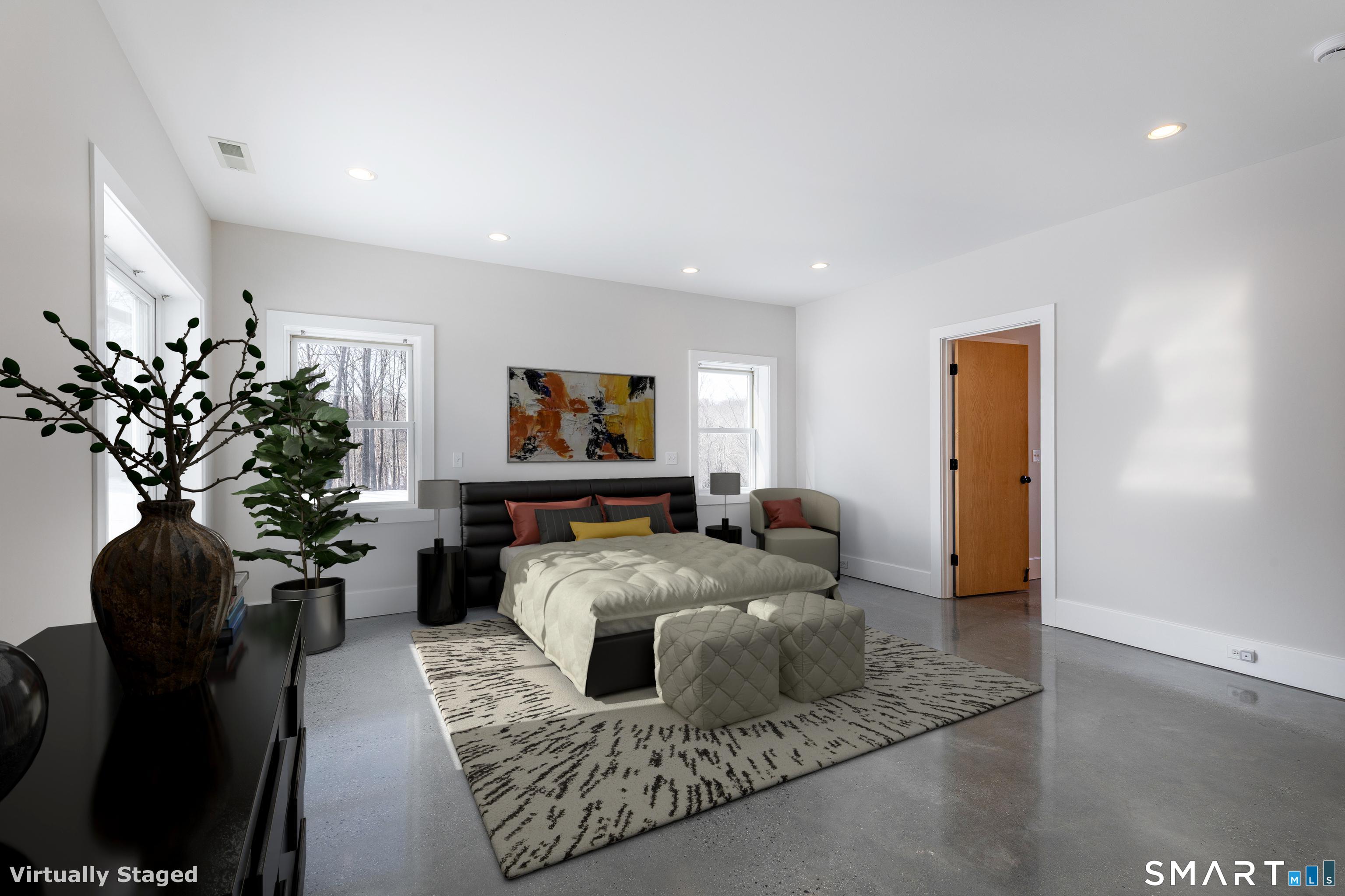 105 Highway 39 Sherman, CT 06784 - Photo 19 of 39 a living room with furniture and a flat screen tv