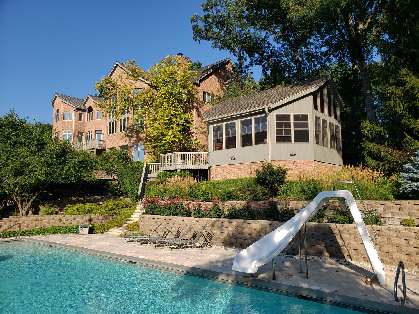 33 Brinker Road Barrington Hills, IL 60010 - Photo 2 of 43 a front view of a house with a yard