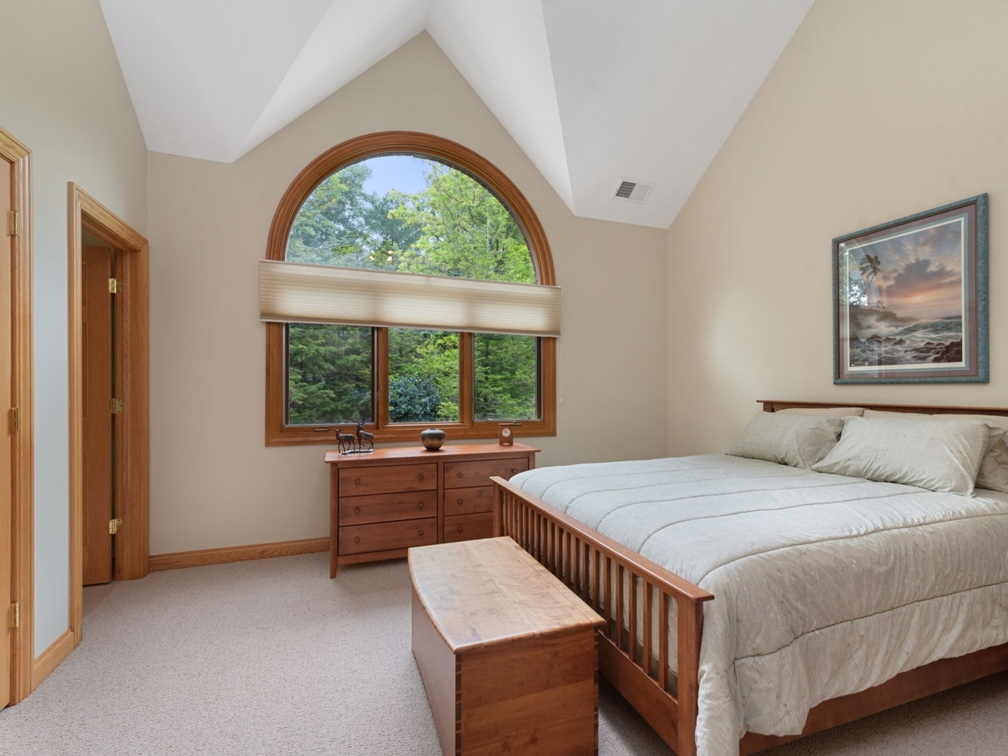 33 Brinker Road Barrington Hills, IL 60010 - Photo 21 of 43 a bedroom with a bed and a large window