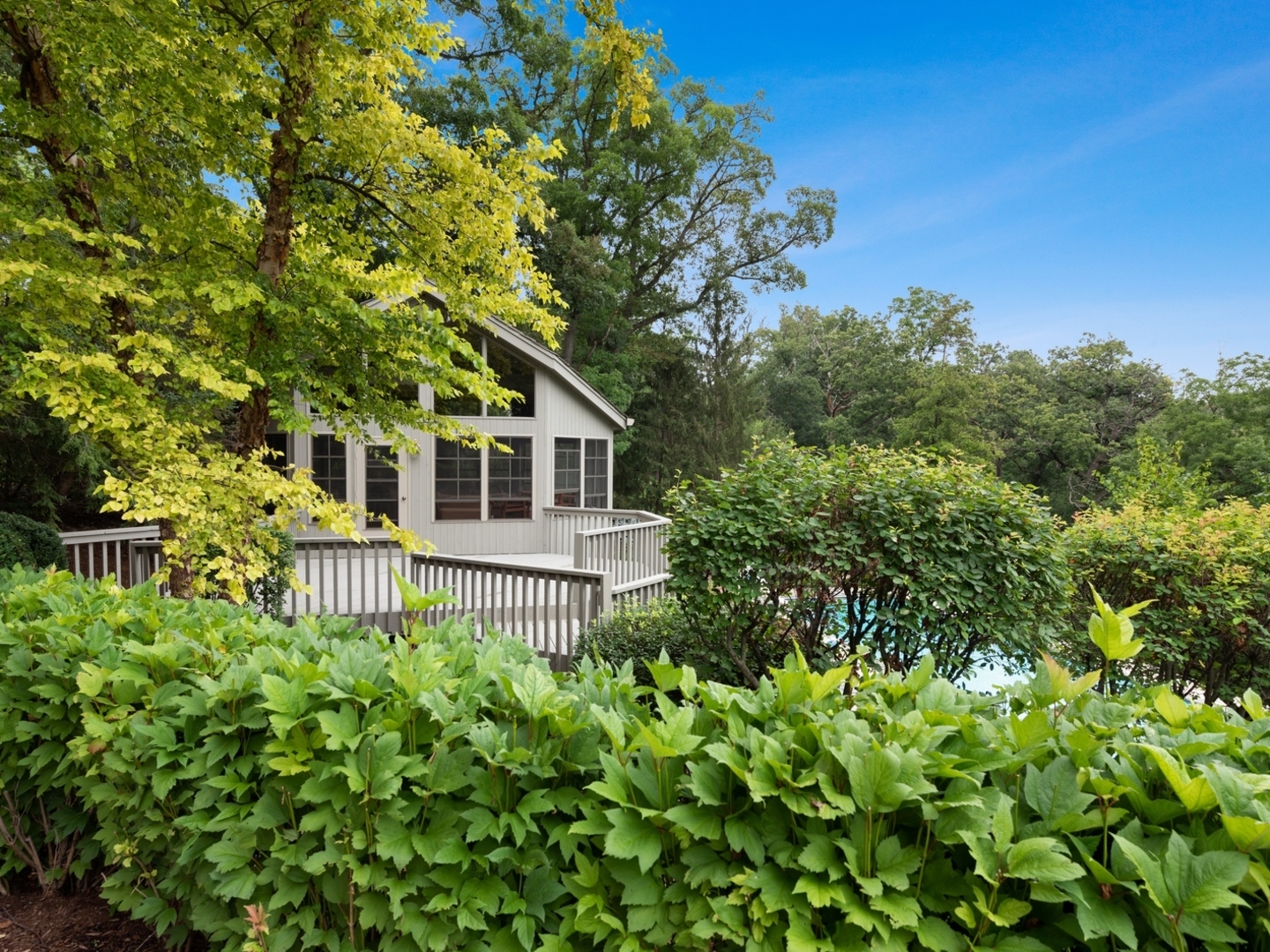 33 Brinker Road Barrington Hills, IL 60010 - Photo 27 of 43 a house view with a garden space