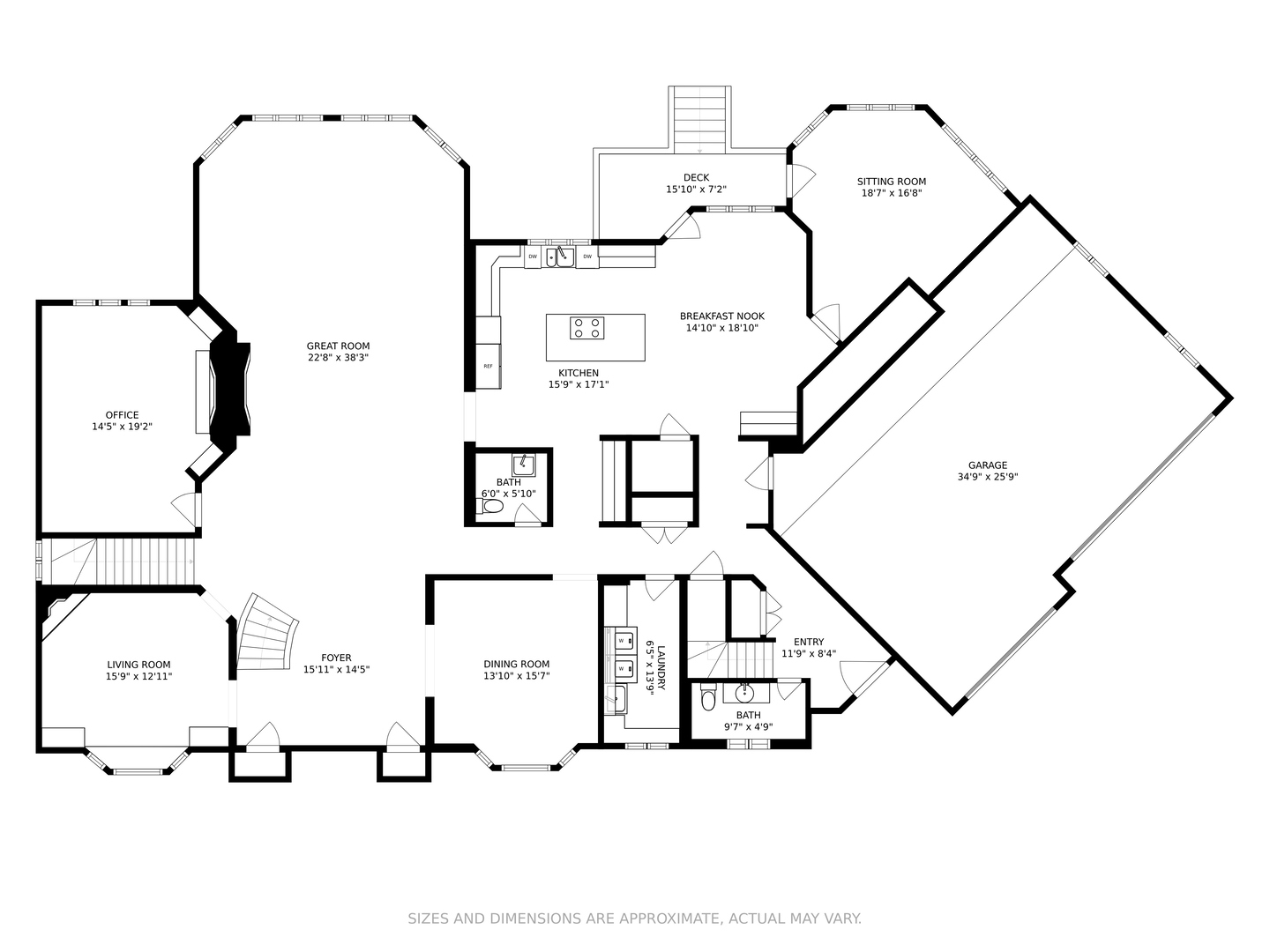 33 Brinker Road Barrington Hills, IL 60010 - Photo 32 of 43 a picture of floor plan