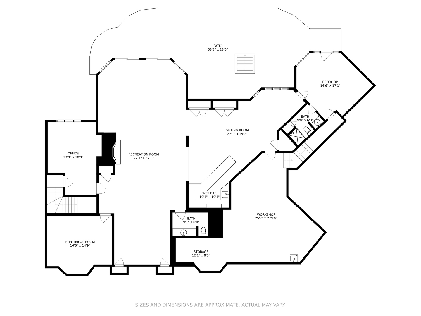 33 Brinker Road Barrington Hills, IL 60010 - Photo 34 of 43 a picture of floor plan