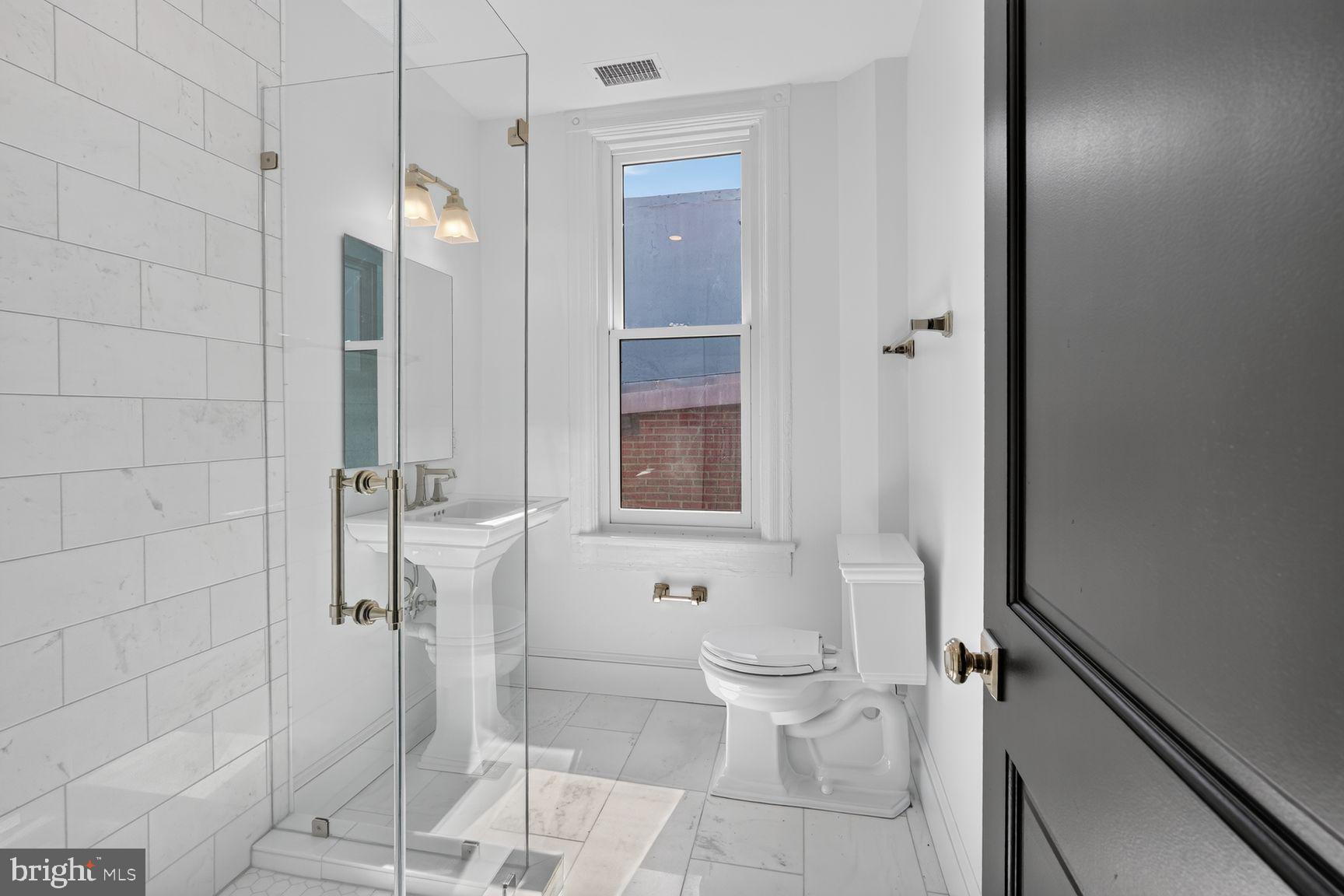 1321 T Street Northwest Washington, DC 20009 - Photo 25 of 42 Rear Third Floor Bath