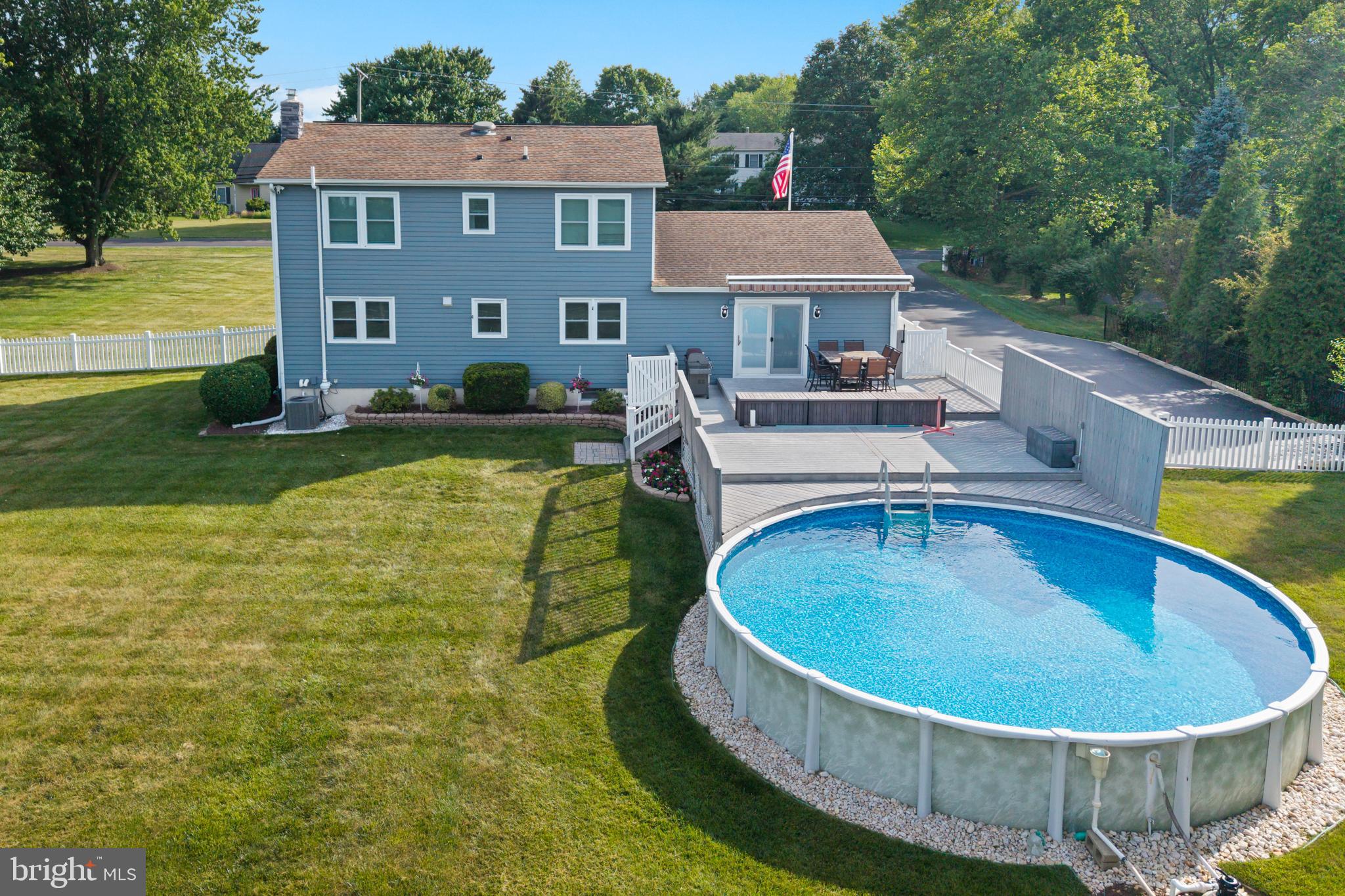 146 Hankins Road Hightstown, NJ 08520 - Photo 33 of 41 Exterior Back View of Property