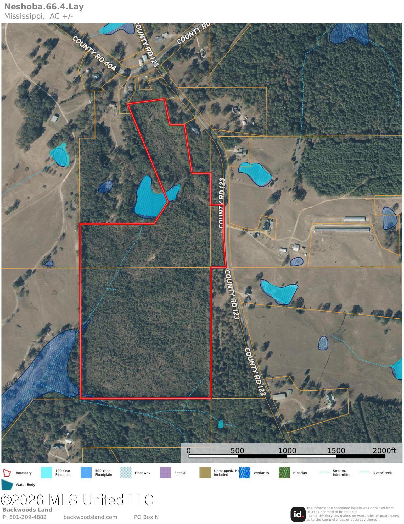 123 County Road Philadelphia, MS 39350 - Photo 6 of 7 Flood Map