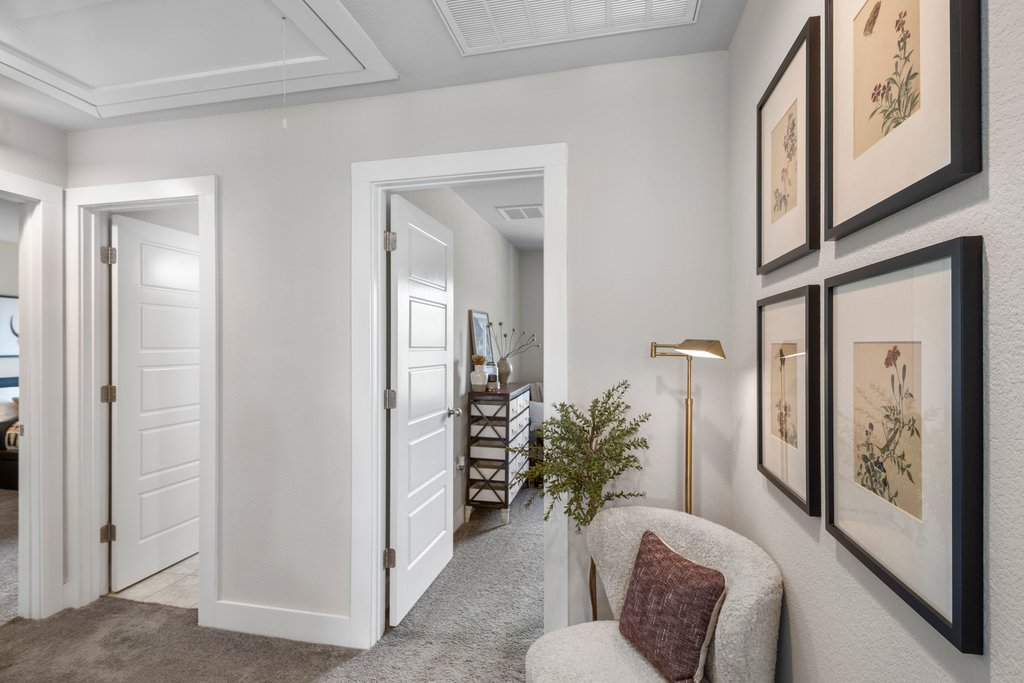 610 Bernstein Street, Unit 14 Austin, TX 78745 - Photo 24 of 39 a living room with furniture and a potted plant
