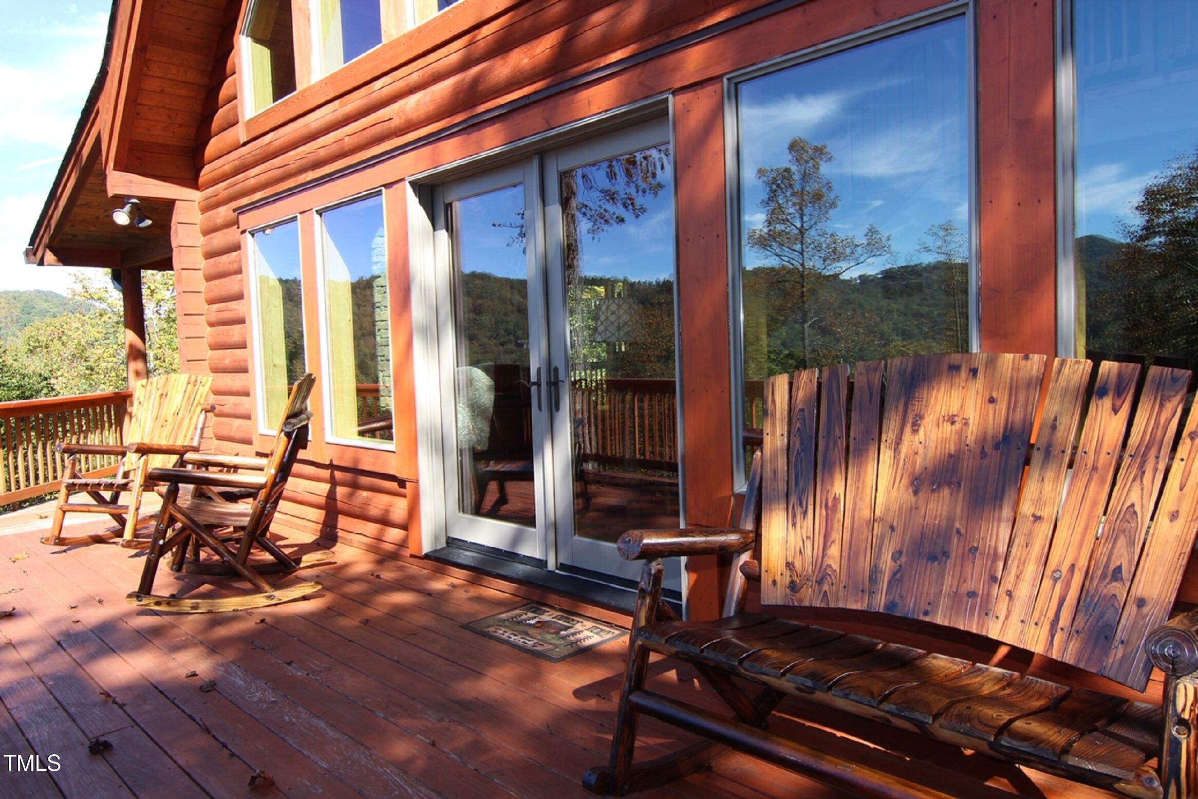 832 Rivers Edge Drive Boone, NC 28607 - Photo 21 of 24 24a deck chairs view window