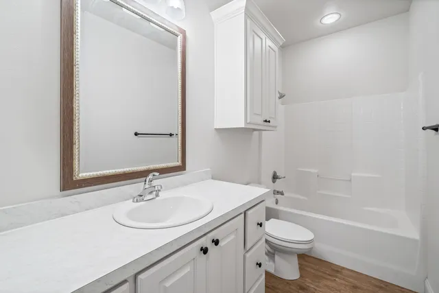 a bathroom with a sink and a toilet