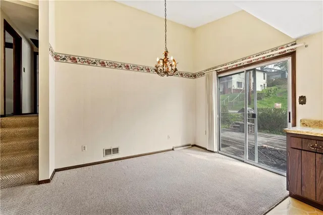 a very nice looking room with a glass door