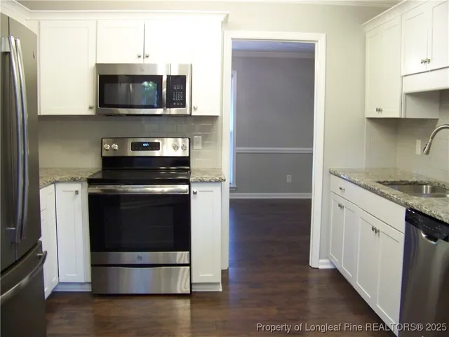 a view of empty room