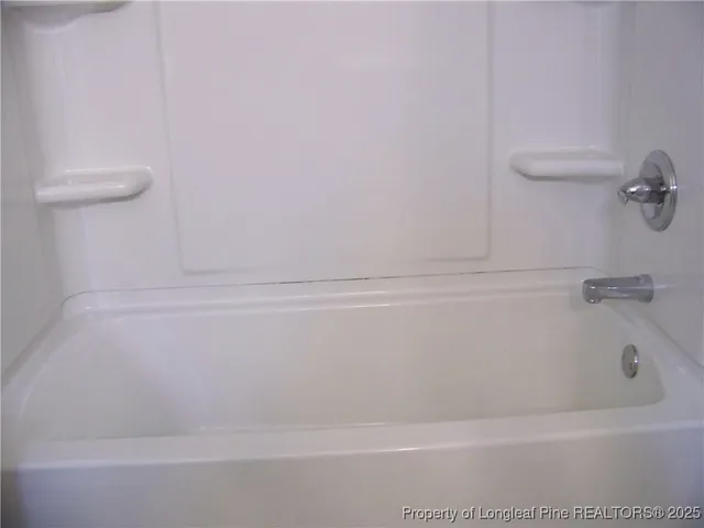 a view of a room with an empty space