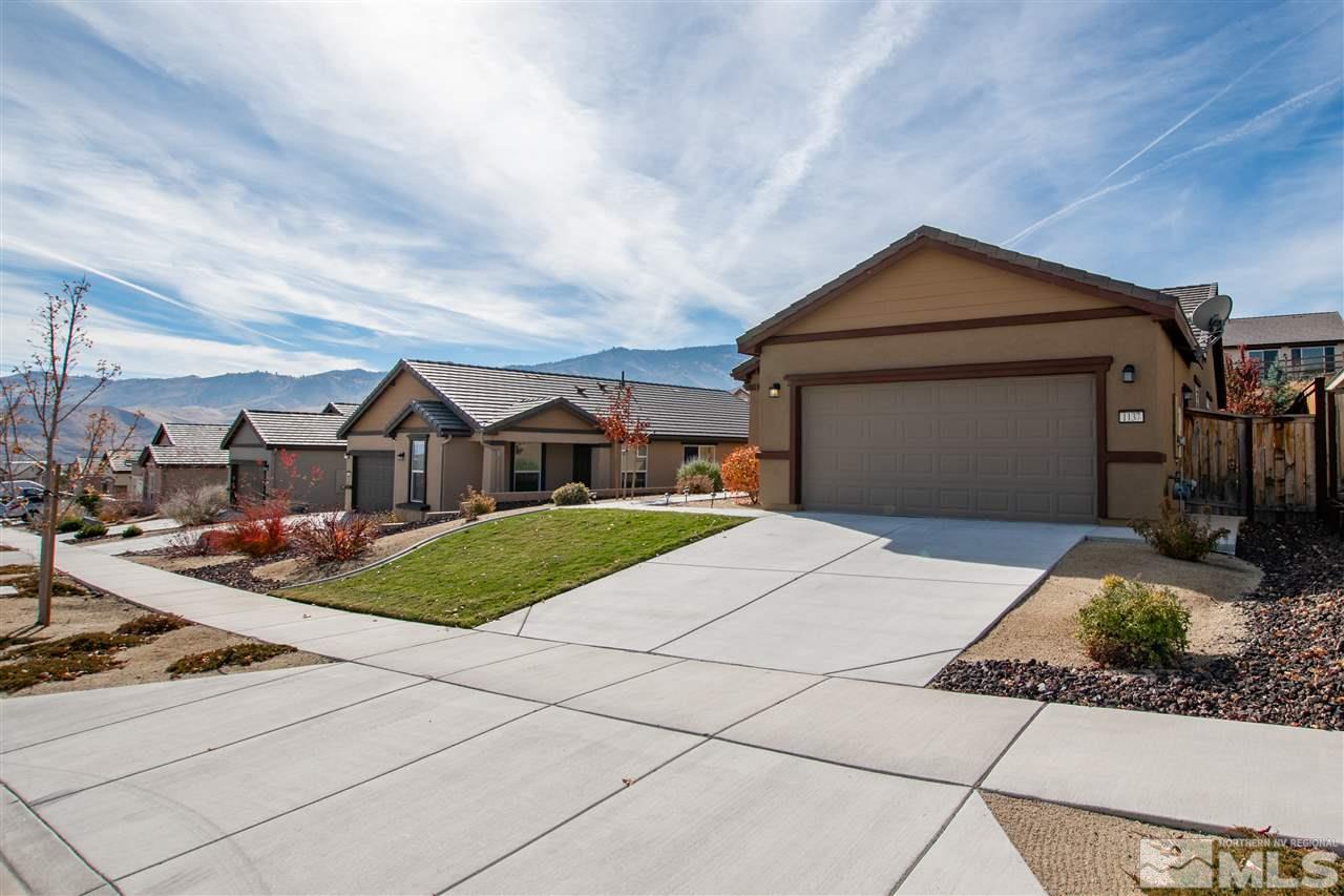 1137 Callaway Trail Reno, NV 89523 - Photo 3 of 22 a front view of a house with garden