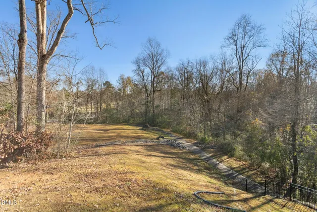a view of a terrace with a bench
