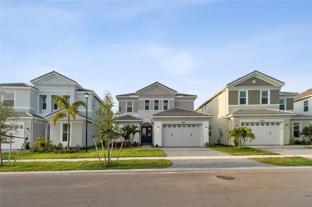 a front view of school