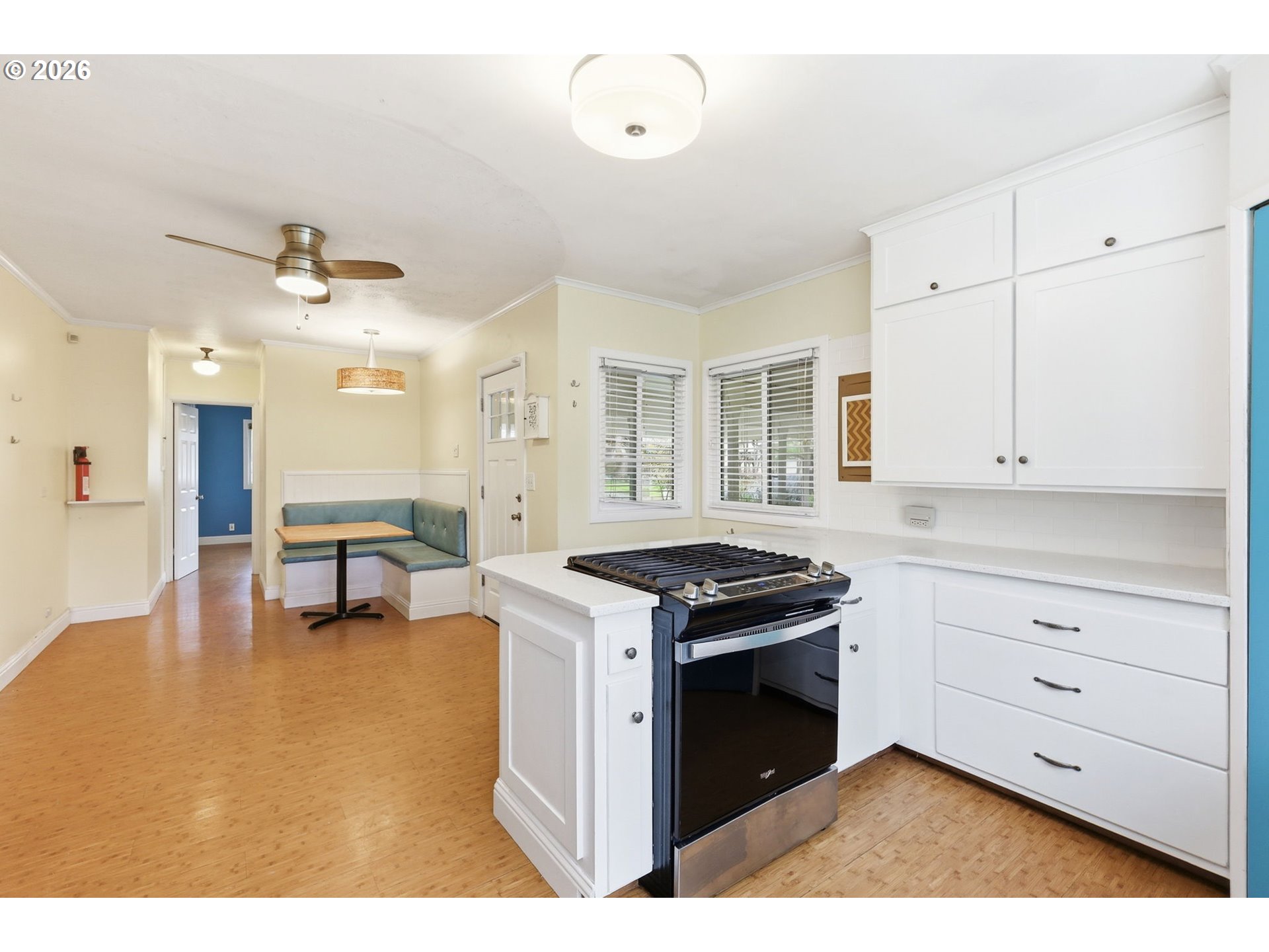 710 South 1st Street Cottage Grove, OR 97424 - Photo 11 of 46 a kitchen with a stove and a sink