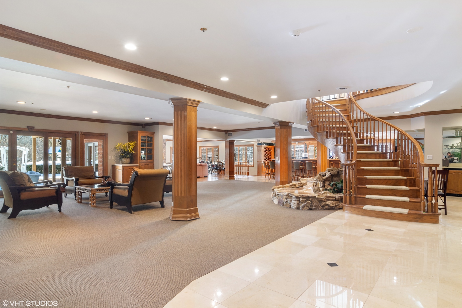 5852 Teal Lane Long Grove, IL 60047 - Photo 18 of 21 a lobby with furniture and large windows