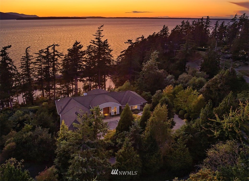 a view of a city with ocean view