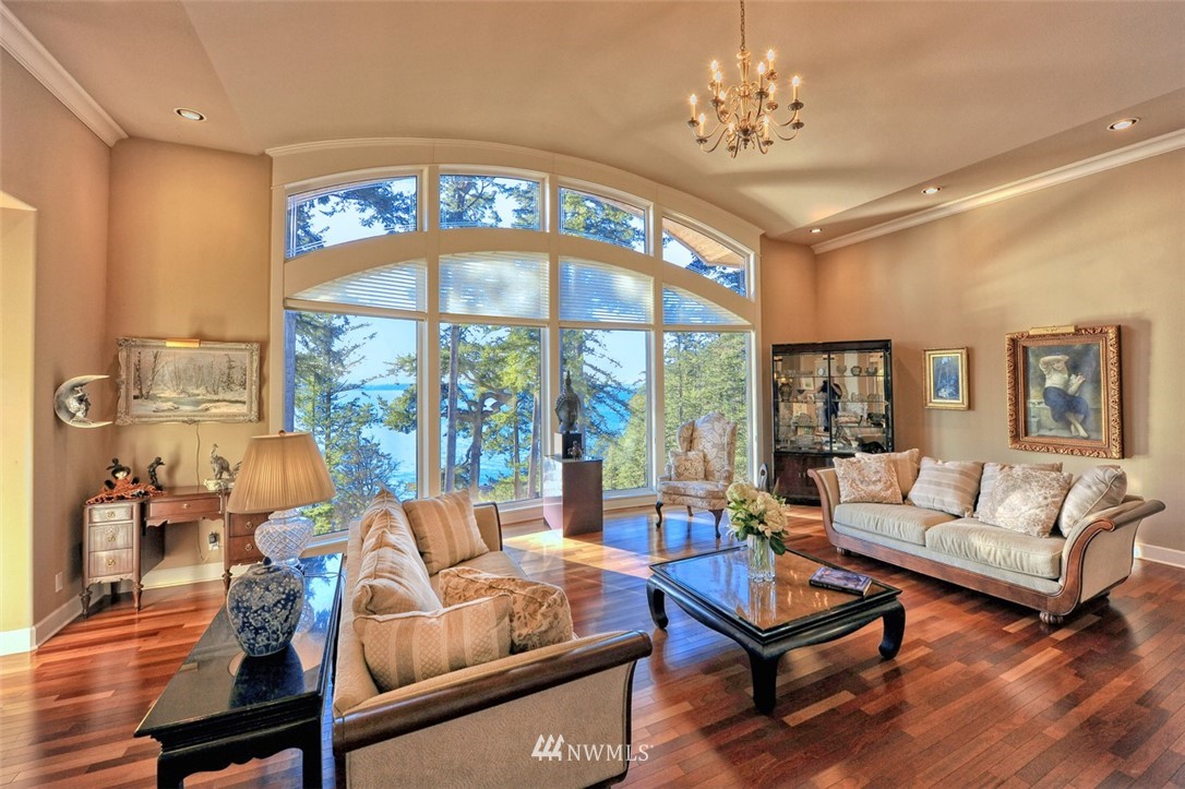 732 Fieldston Road Bellingham, WA 98225 - Photo 5 of 25 a living room with furniture and a large window