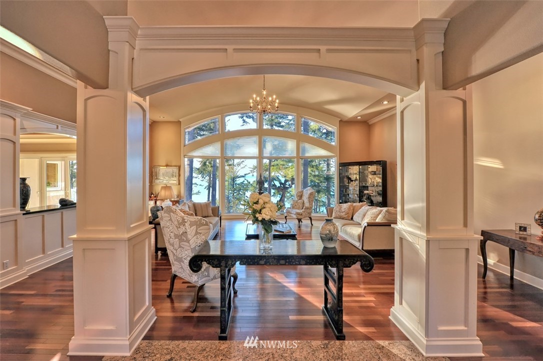 732 Fieldston Road Bellingham, WA 98225 - Photo 6 of 25 a living room with furniture and a large window