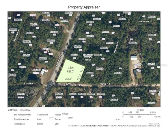 $264,999 | 100 Camp Road, Palatka, FL 32177
