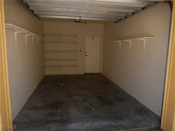 a view of a small space