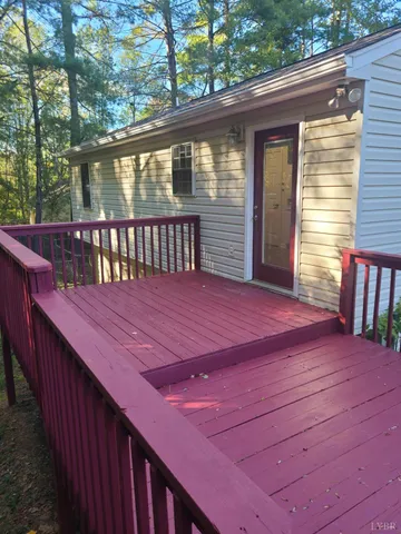 a view of a roof deck