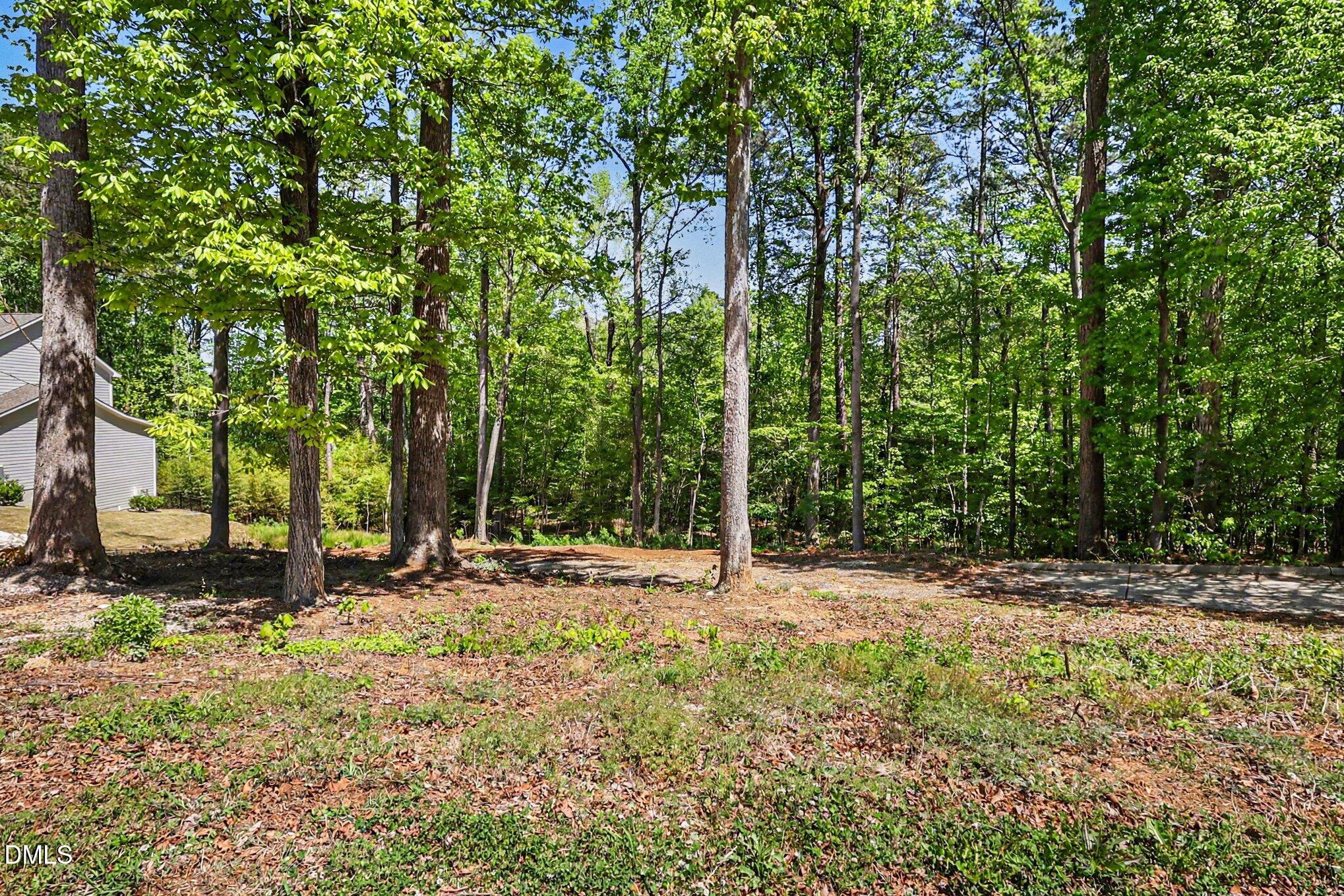 810 Southwest Maynard Road Cary, NC 27511 - Photo 2 of 14 a backyard of a house with trees and outdoor seating