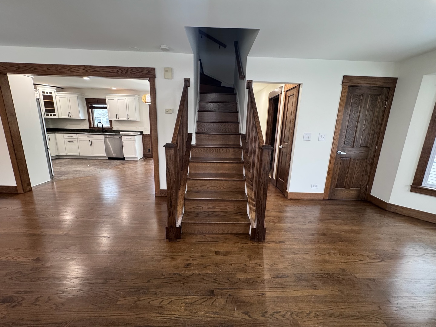 754 Spring Road Elmhurst, IL 60126 - Photo 13 of 32 a view of entryway and hall with wooden floor