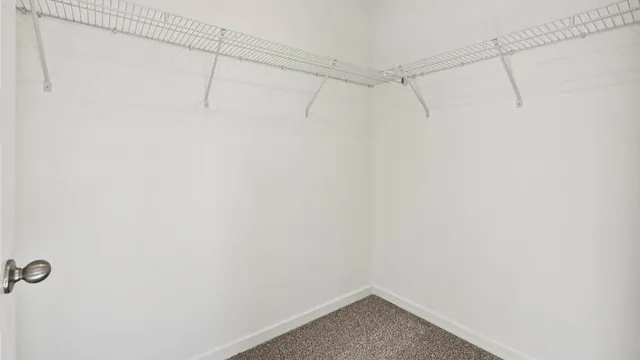 a small space with a shower in it