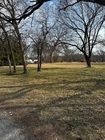 a big yard with lots of green space