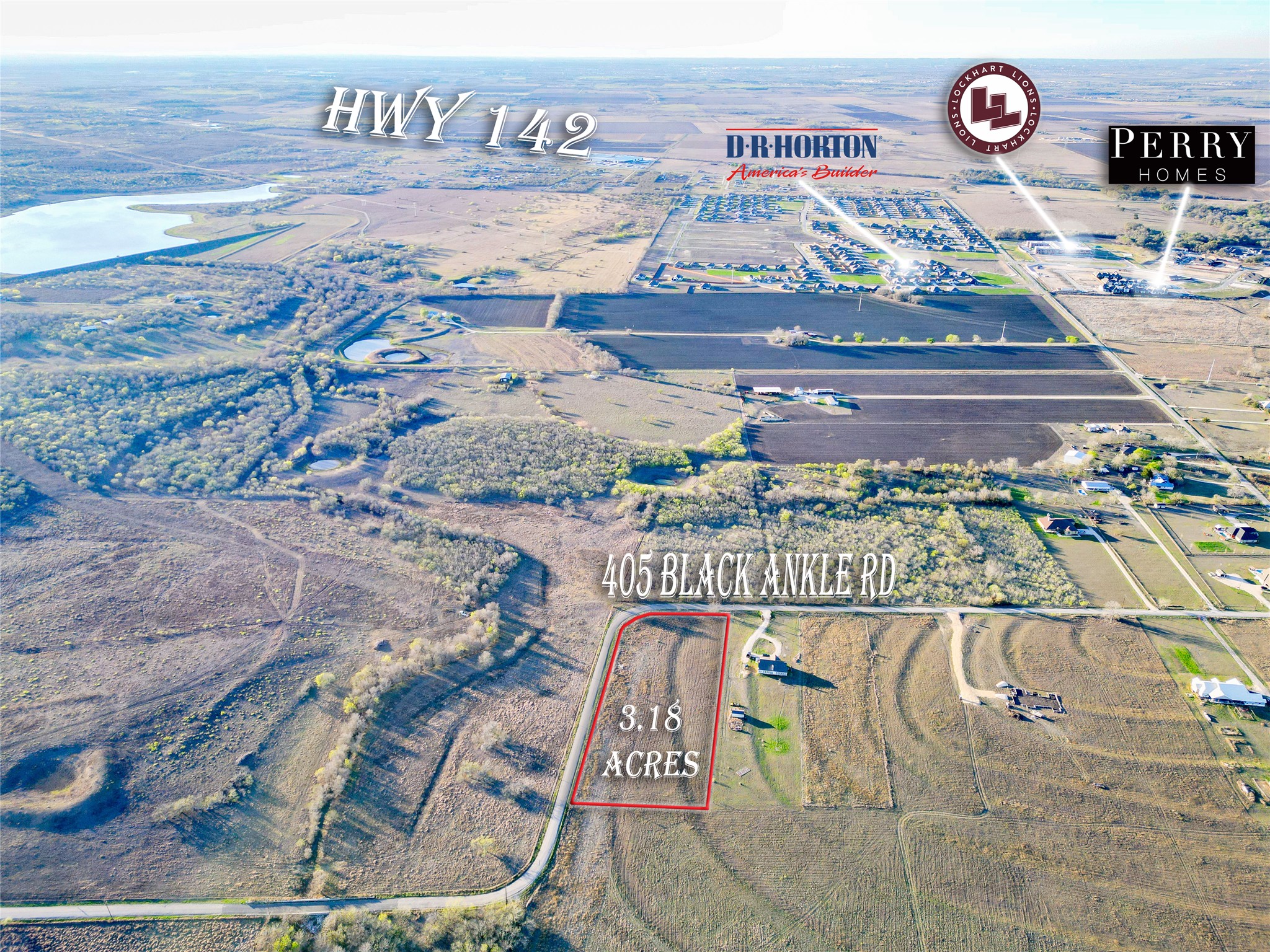 405 Black Ankle Road Lockhart, TX 78644 - Photo 2 of 9 a view of a swimming pool with an outdoor seating