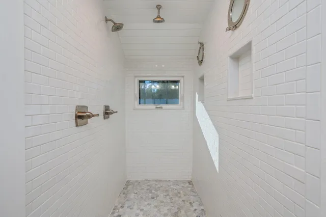 a view of hallway with stairs