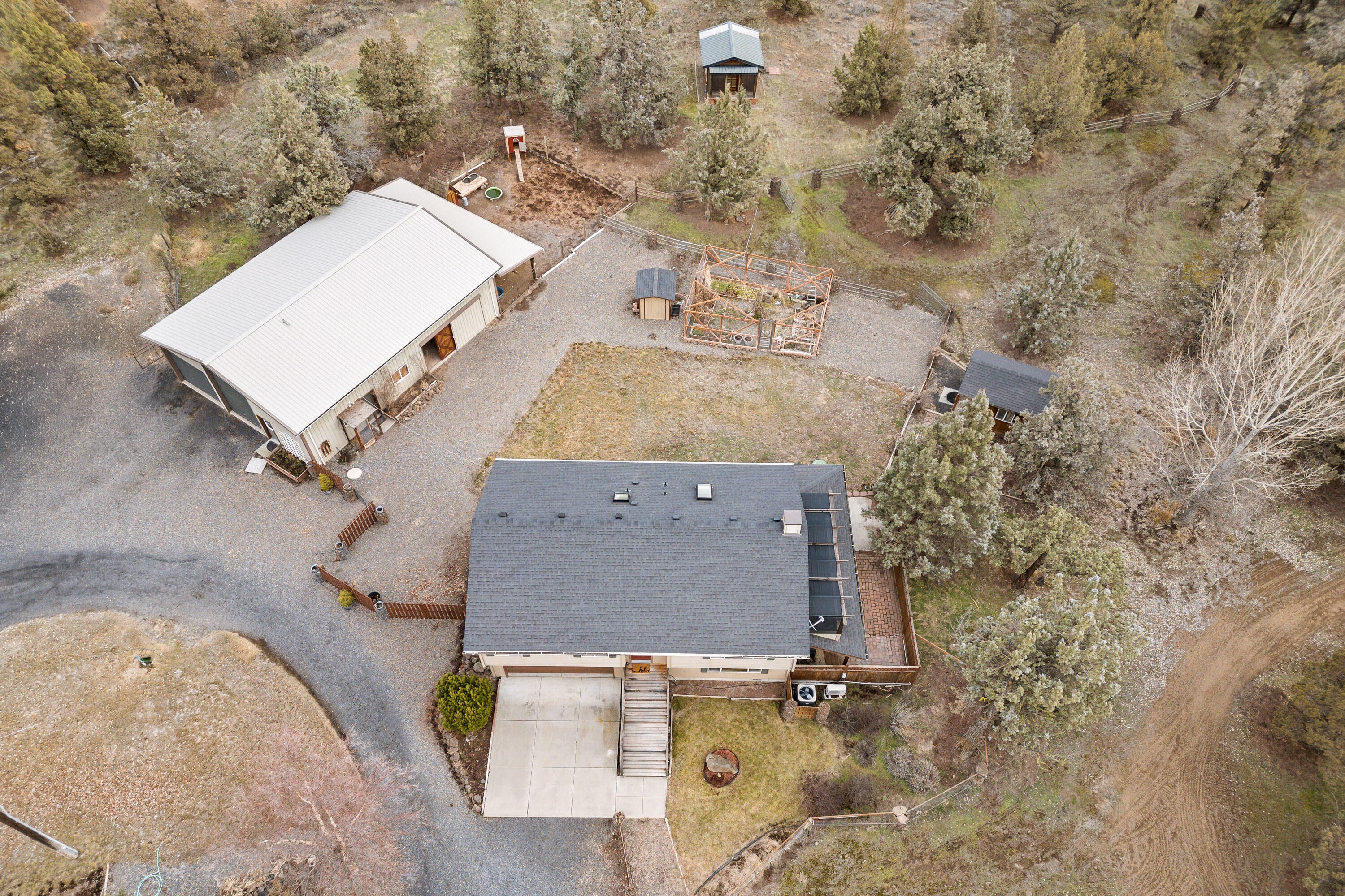 5871 Southwest Badger Road Terrebonne, OR 97760 - Photo 25 of 50 Aerial view of property