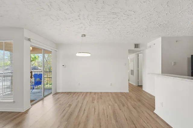 wooden floor in an empty room