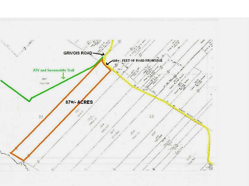 Lot 27 Grivois Road Grand Isle, ME 04746 - Photo 2 of 6 Plat Map.