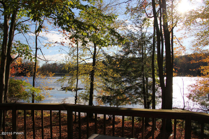 3016 Northgate Road Lake Ariel, PA 18436 - Photo 28 of 58 a view of a balcony with trees
