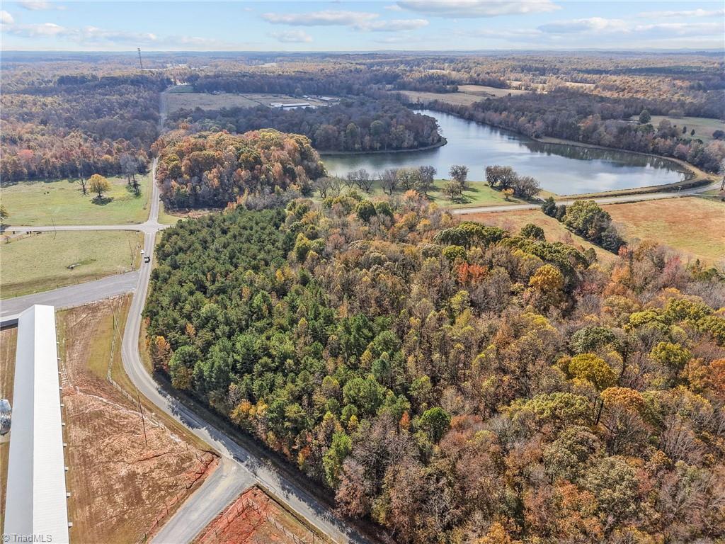 0 Timber Ridge Lake Road Liberty, NC 27298 - Photo 8 of 18 Aerial view of vacant land. Lot lines and dimensions are approximate.