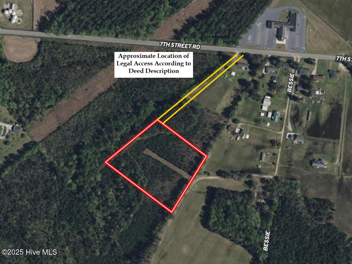 0 7th Street Lumberton, NC 28358 - Photo 29 of 30 Aerial Property Lines and Dee