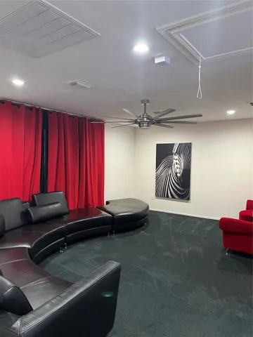 a large white tub sitting in a bathroom