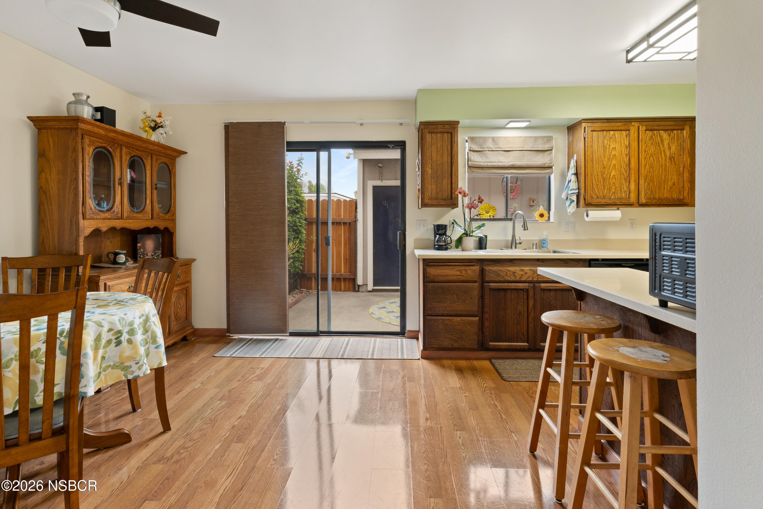 230 North R Street Lompoc, CA 93436 - Photo 12 of 27 Kitchen to Patio