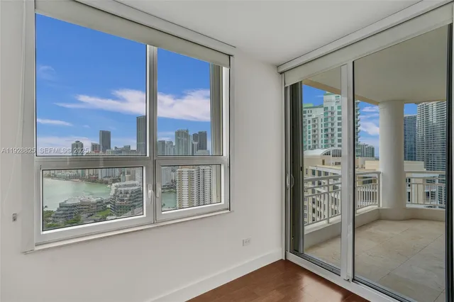 a view of a building with a swimming pool