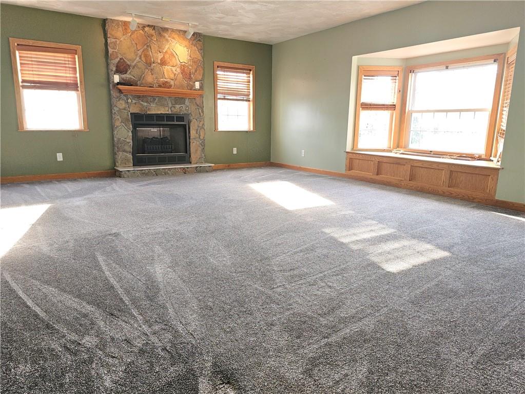 342 Concord Church Road Beaver Falls, PA 15010 - Photo 16 of 44 an empty room with windows and fireplace