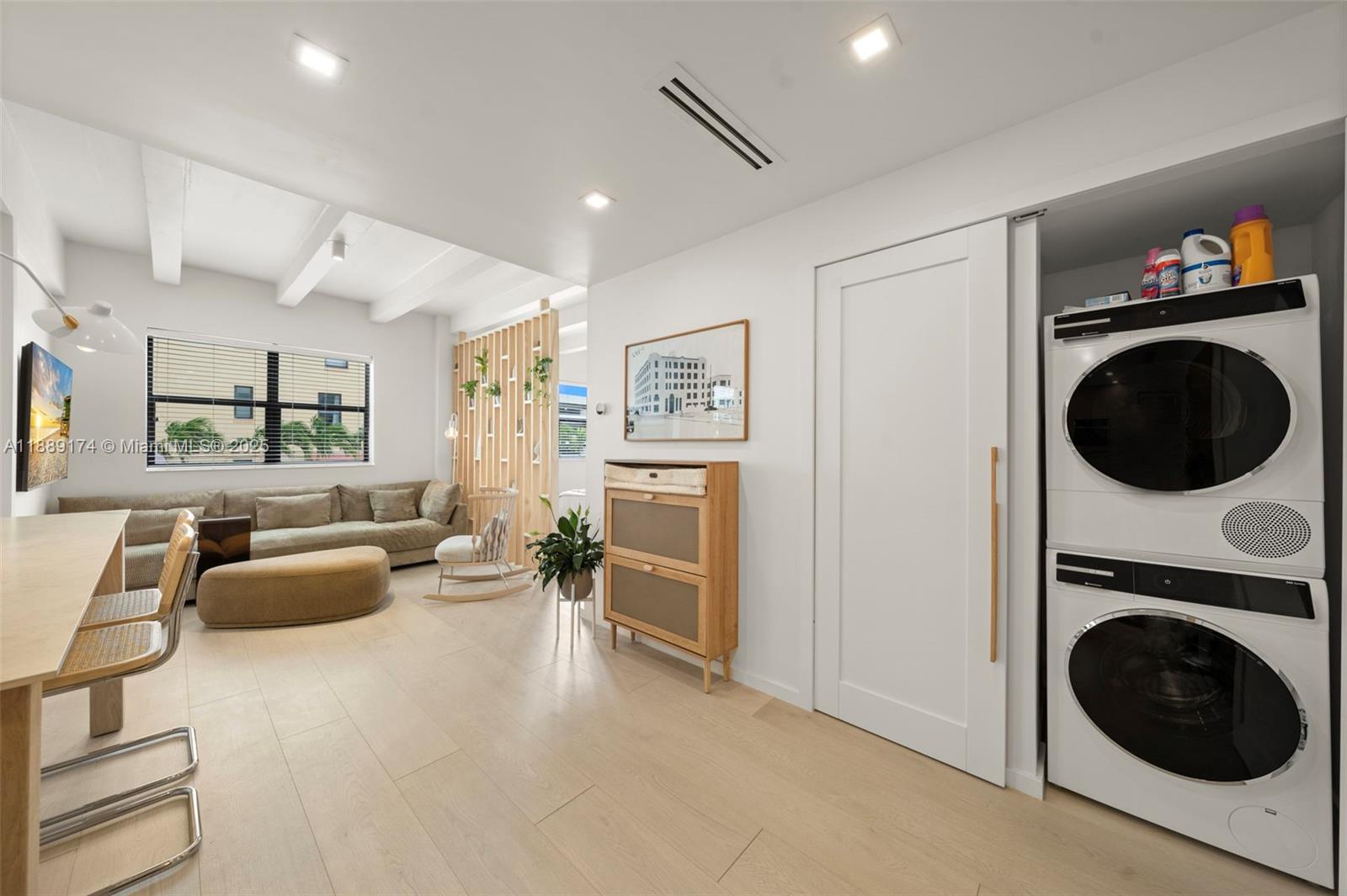 1390 Ocean Drive, Unit 202 Miami Beach, FL 33139 - Photo 3 of 80 a view of a living room and hardwood floor