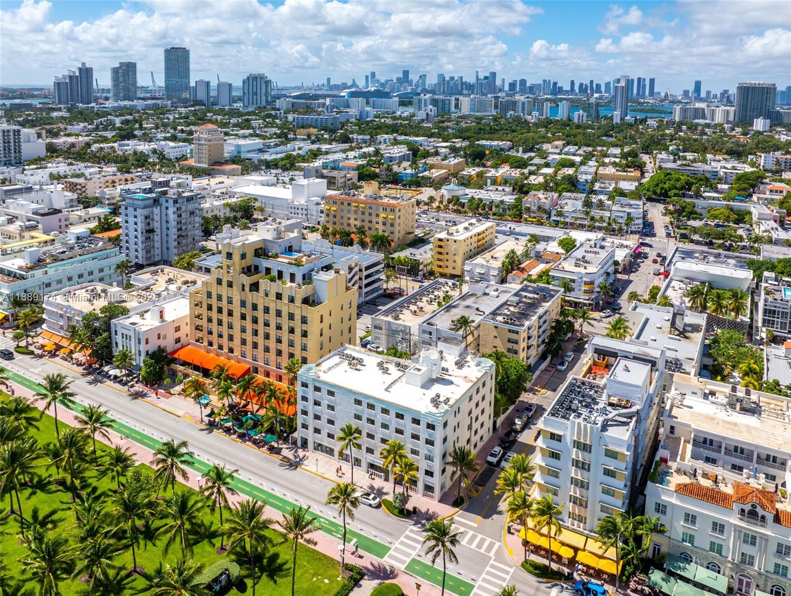 1390 Ocean Drive, Unit 202 Miami Beach, FL 33139 - Photo 66 of 80 an aerial view of city