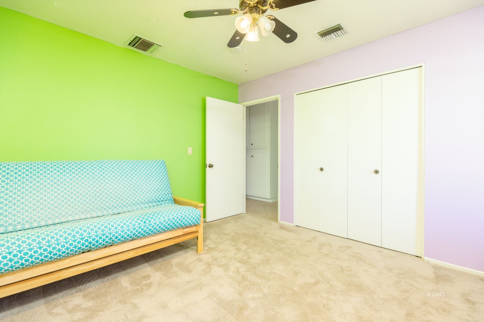 1012 Scott Street Ridgecrest, CA 93555 - Photo 24 of 31 a view of a room with a ceiling fan