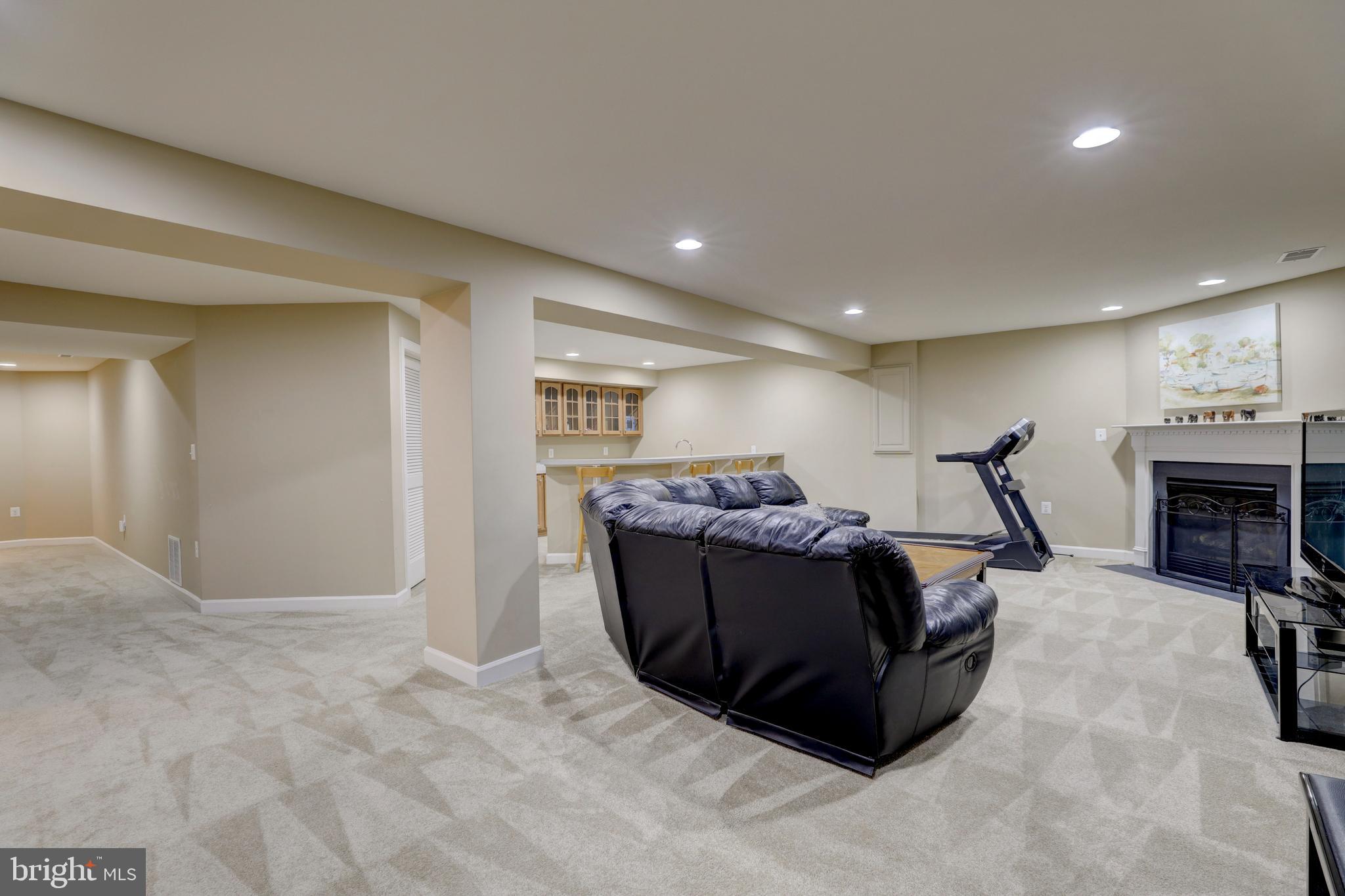 9124 Back Drop Drive Perry Hall, MD 21128 - Photo 44 of 69 a room with furniture and a fireplace