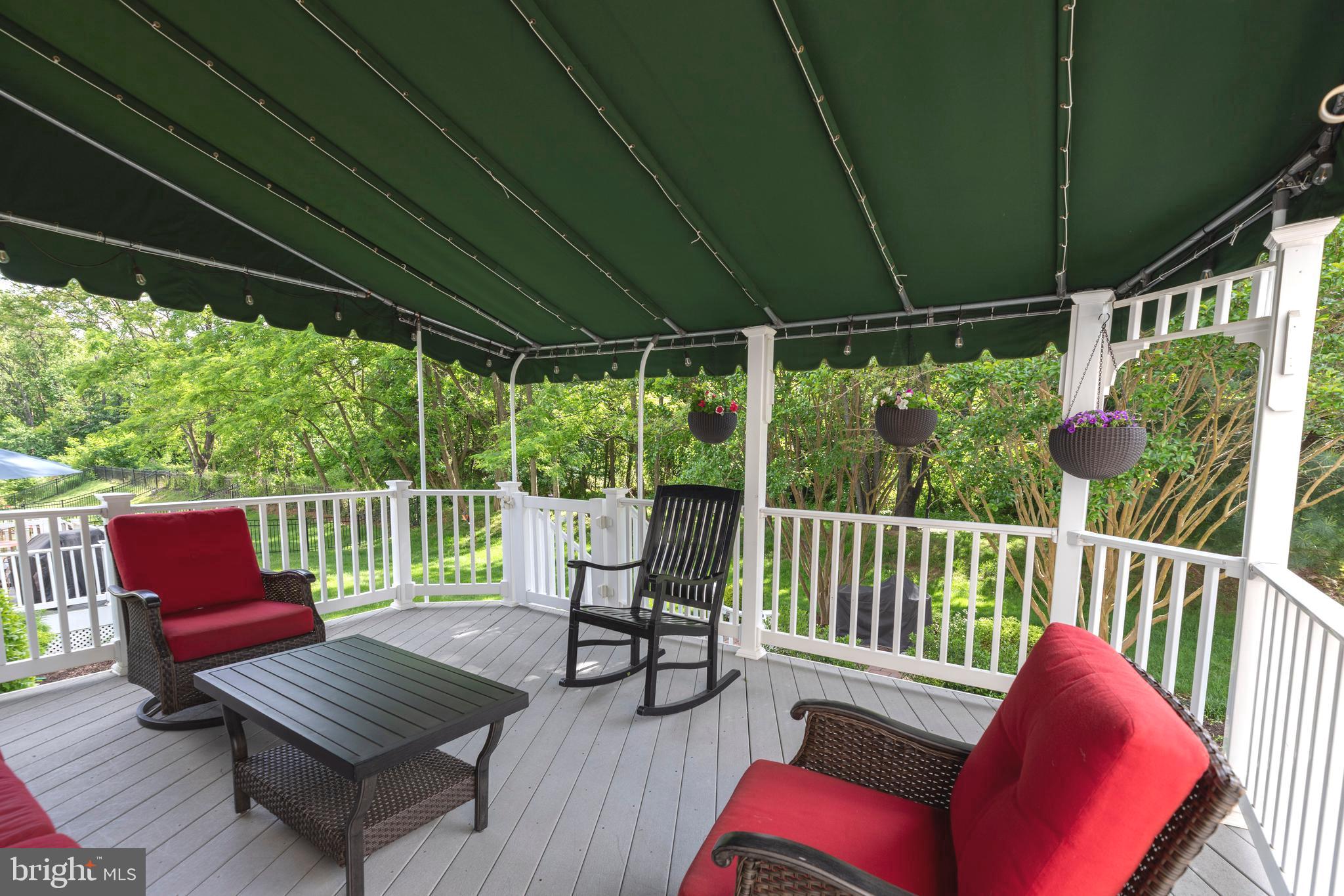 9124 Back Drop Drive Perry Hall, MD 21128 - Photo 56 of 69 a view of sitting area with furniture and wooden deck