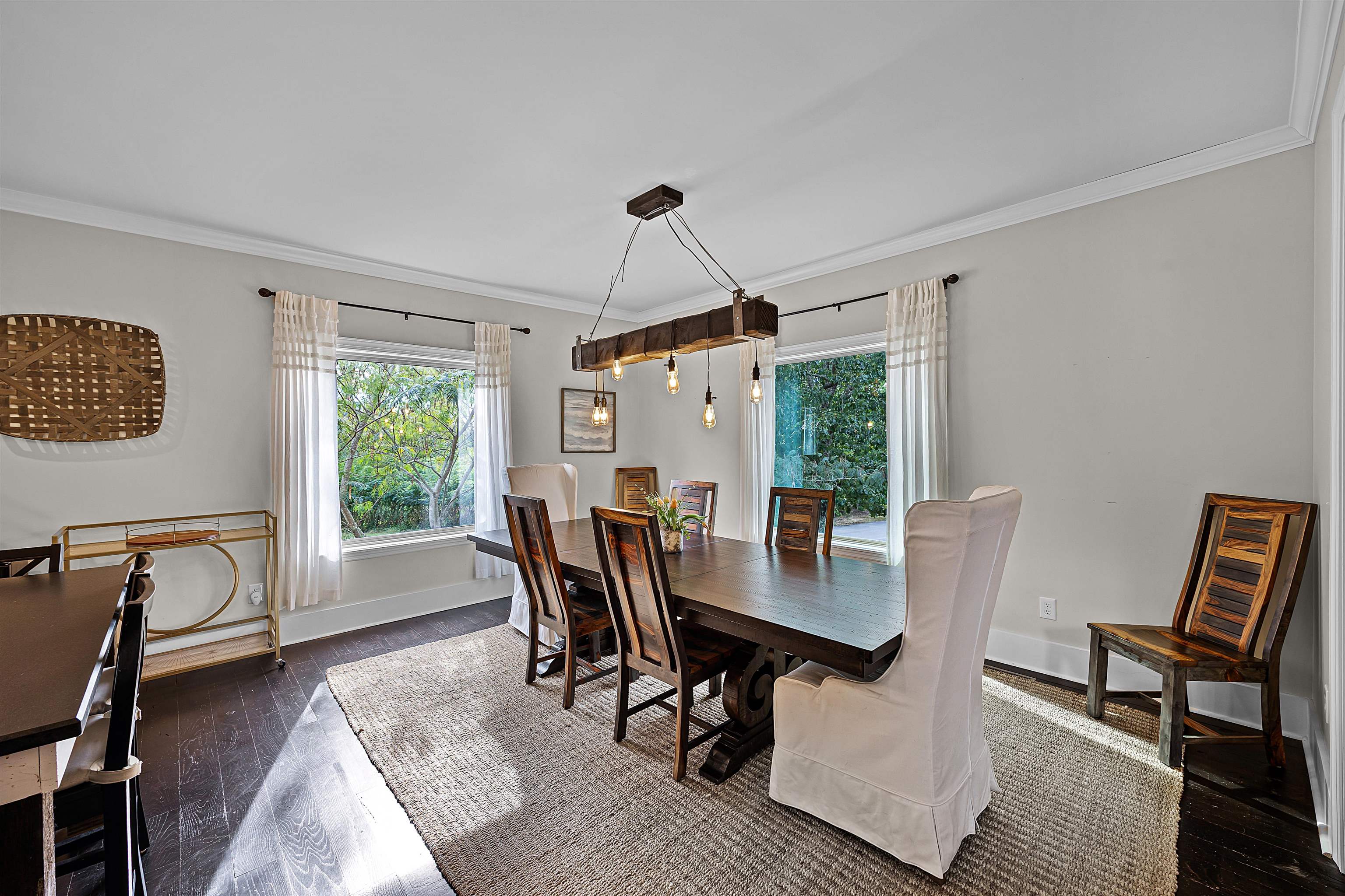 939 Eagle Point Drive Cherokee, AL 35616 - Photo 12 of 40 a view of a dining room with furniture window and wooden floor