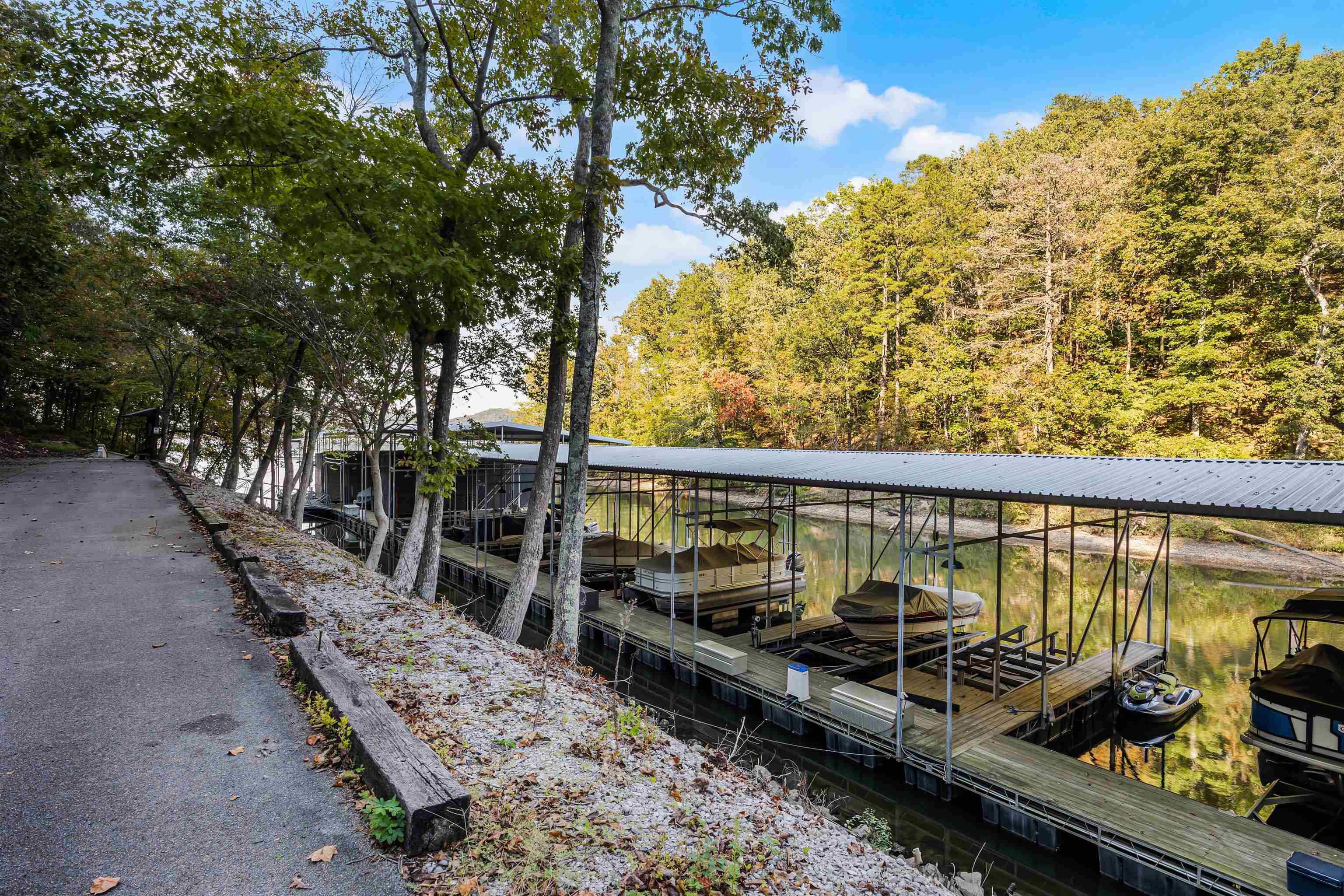 939 Eagle Point Drive Cherokee, AL 35616 - Photo 35 of 40 a view of a balcony with chairs